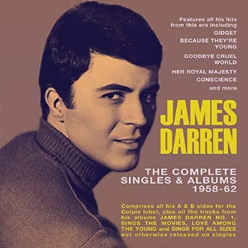 James Darren Complete Singles & Albums 1958-62 - 2-Disc CD Album