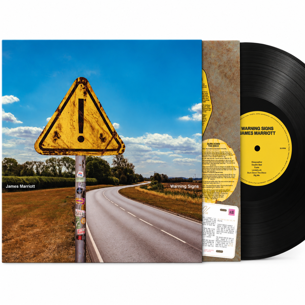 James Marriott Warning Signs [Black Vinyl]