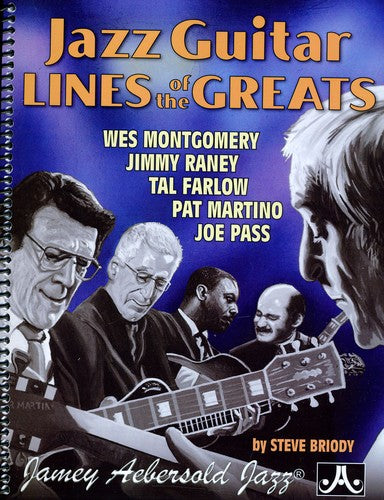 Jamey Aebersold Jazz Guitar Lines of the Greats - CD Album