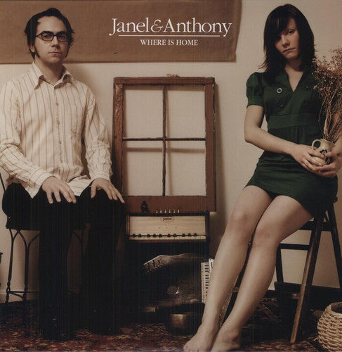 Janel & Anthony Where Is Home - Record Album - Vinyl LP