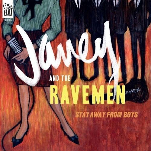Janey & the Ravemen Stay Away From Boys - Record Album - Vinyl LP