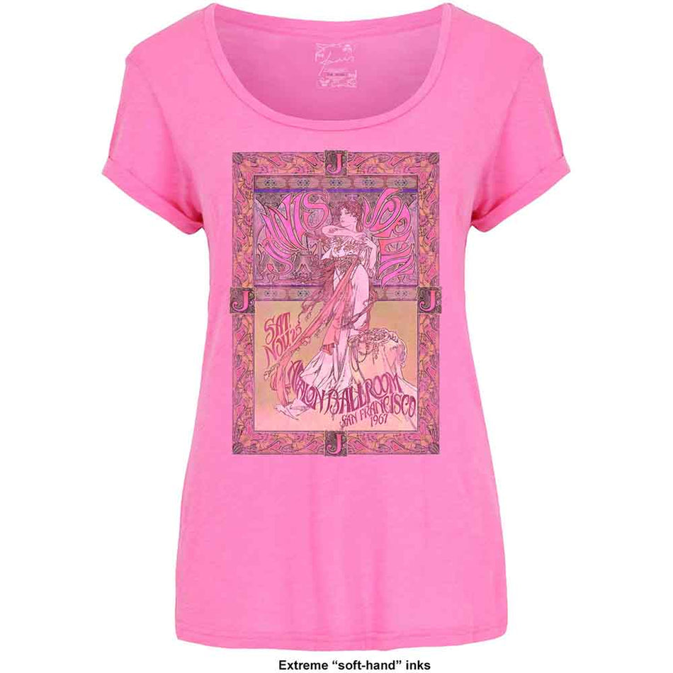 Janis Joplin Avalon Ballroom '67 Pink