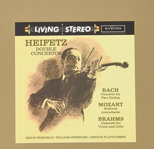 Jascha Heifetz Double Concertos: Bach, Mozart, Brahms - CD Album