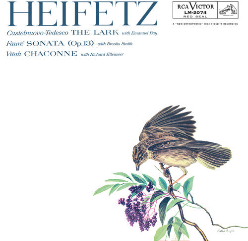 Jascha Heifetz The Lark - Record Album - Vinyl LP