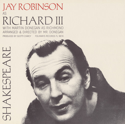 Jay Robinson William Shakespeare: King Richard III - CD Album