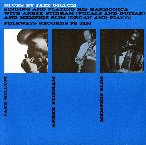 Jazz Gillum Blues By Jazz Gillum Singing Playing His Harmonica - CD Album