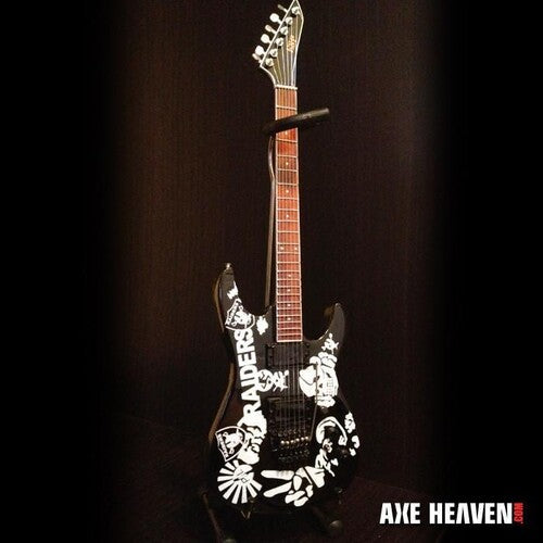 Jeff Hanneman Jeff Hanneman Signature Raiders Tribute 10 Inch Miniature Guitar Replica - Collector's Item