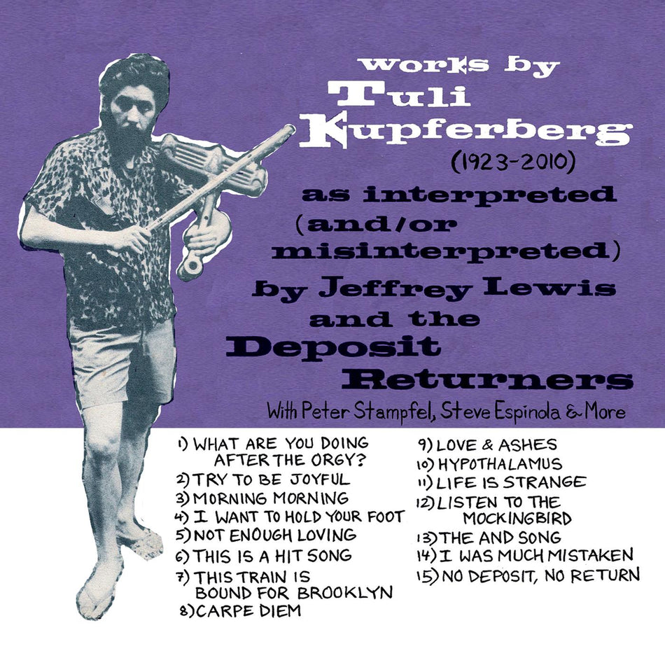 Jeffrey Lewis WORKS BY TULI KUPFERBERG (1923-2010)