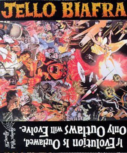 Jello Biafra If Evolution Is Outlawed Only Outlaws Will Evolve - Record Album - Vinyl LP