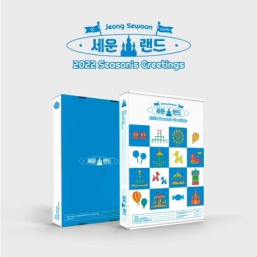 Jeong Sewoon 2022 Season's Greetings (incl. Desk Calendar, Diary, Making of DVD, Membership Card, Card Holder Keyring, Sticker Photoset, 6pc Phototicket Set, Wristband Ticket, Deco Sticker, Message Card + 7pc Photocard Set) - 2-Disc CD Album