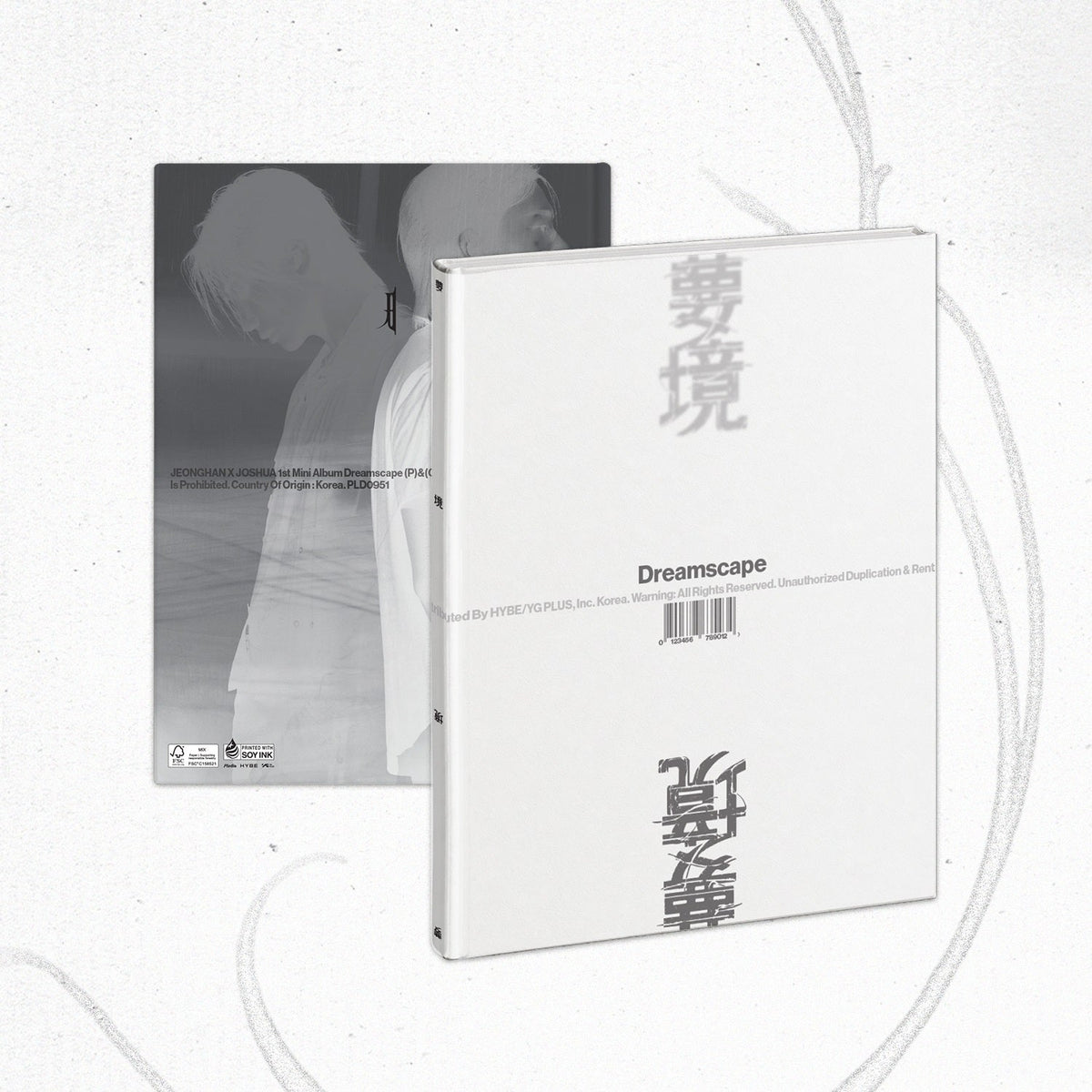 JEONGHAN x JOSHUA JxJ 1st Mini Album 'DREAMSCAPE' [CD]