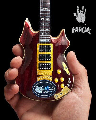 Jerry Garcia Jerry Garcia Rosebud Tribute 10 Inch Miniature Guitar Officially Licensed - CD Album