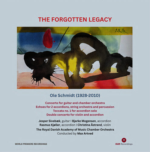 Jesper Sivebrek The Forgotten Legacy - Record Album - Vinyl LP