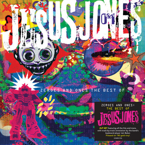 Jesus Jones Zeroes & Ones: The Best Of - Double Record Album - Vinyl LP