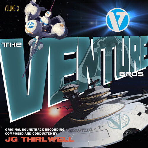 Jg Thirlwell Music of the Venture Bros Volume Three - Record Album - Vinyl LP