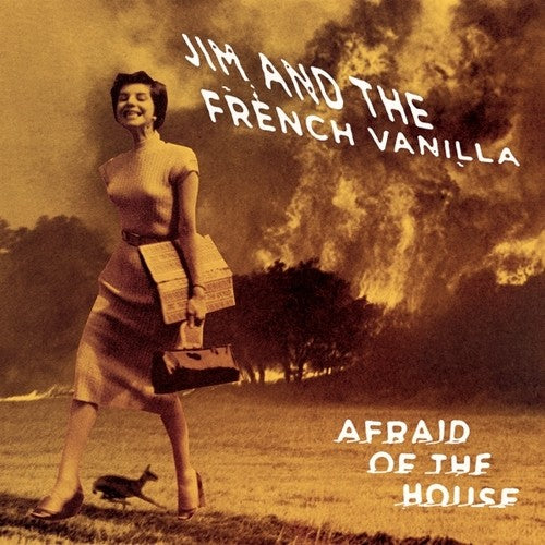 Jim & the French Vanilla Afraid Of The House - Record Album - Vinyl LP