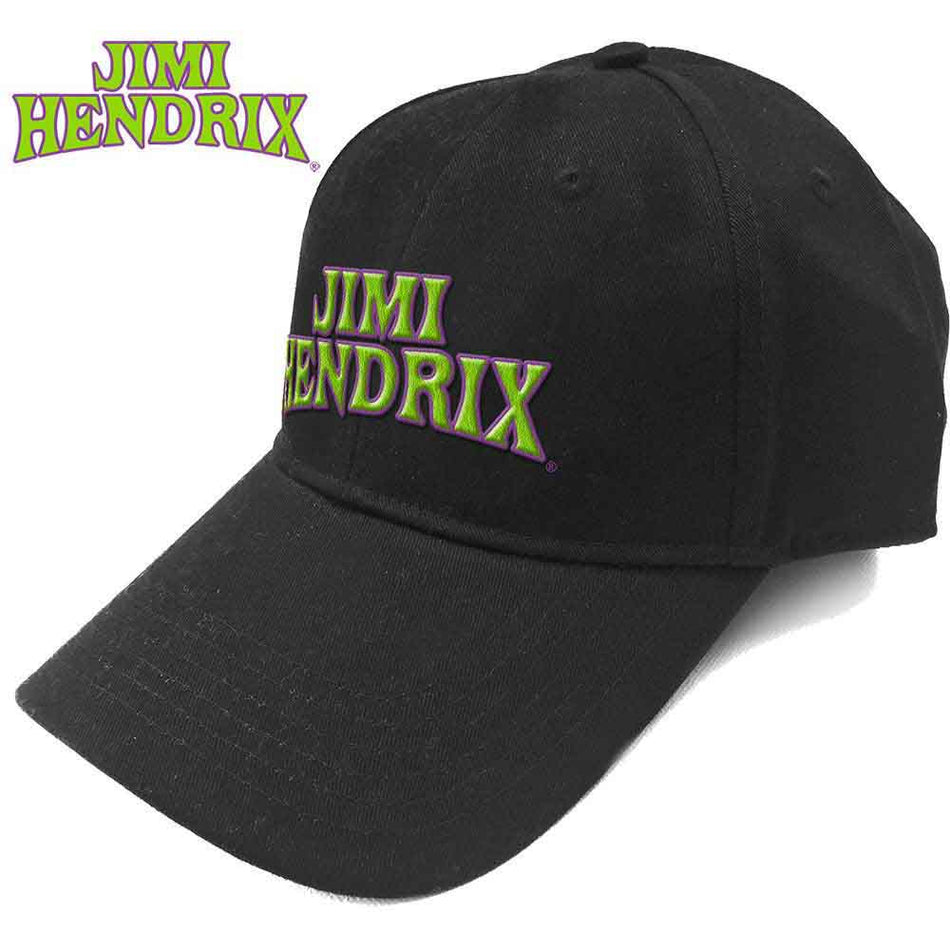 Jimi Hendrix Arched Logo Black