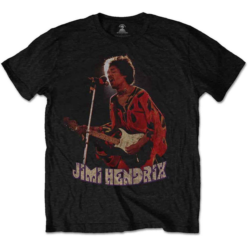 Jimi Hendrix Orange Kaftan Black