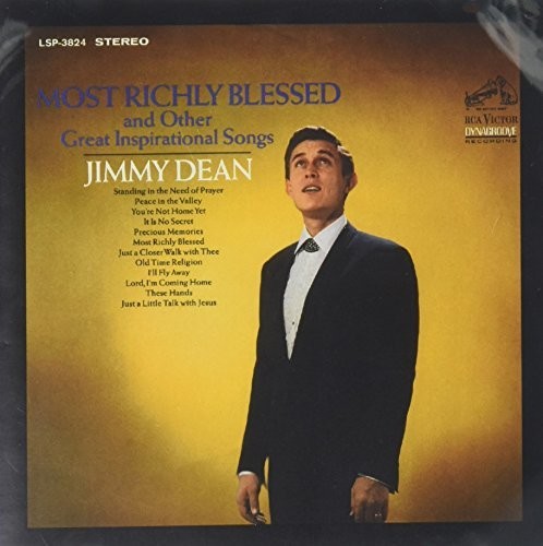 Jimmy Dean Most Richly Blessed and Other Great Inspirational Songs - CD Album