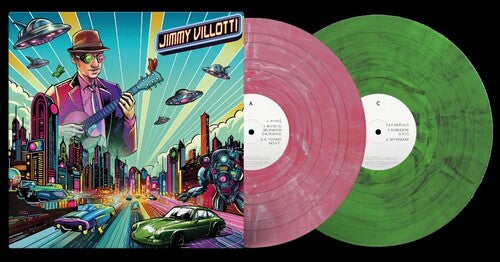 Jimmy Villotti Jimmy Villotti - Pink & Green Marble Vinyl - Double Record Album - Vinyl LP