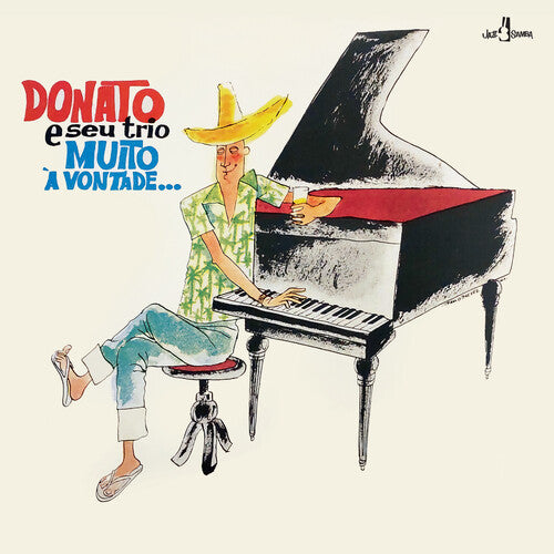 Joao Donato Muito A Vontade - Record Album - Vinyl LP