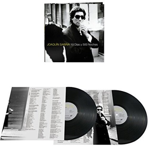 Joaquin Sabina 19 Dias Y 500 Noches - Double Record Album - Vinyl LP