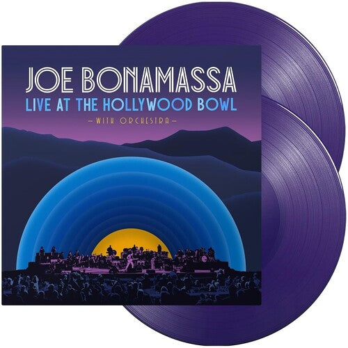 Joe Bonamassa Live At The Hollywood Bowl - Purple - Record Album - Vinyl LP