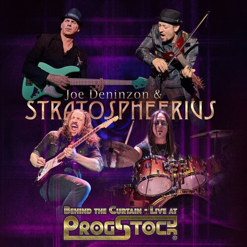 Joe Deninzon Behind The Curtain - Live At Progstock - 4-Disc CD Album