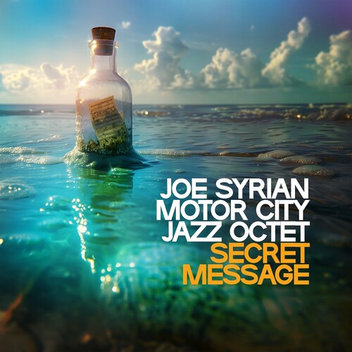 Joe Syrian Motor City Jazz Quartet Secret Message - Record Album - Vinyl LP
