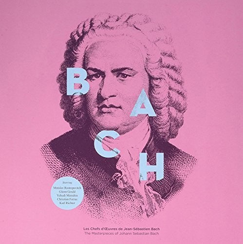Johann-Sebastian Bach Bach - Les Chefs D'Oeuvre - Record Album - Vinyl LP
