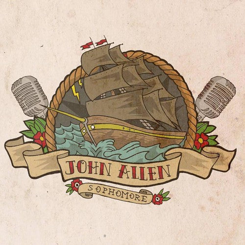 John Allen Sophomore - Record Album - Vinyl LP