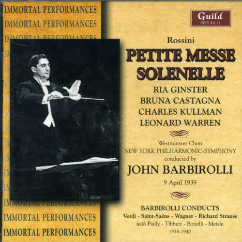 John Barbirolli Petite Messe Solenelle & Other Rarities - 2-Disc CD Album