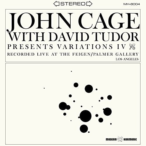 JOHN CAGE Variations IV - Record Album - Vinyl LP