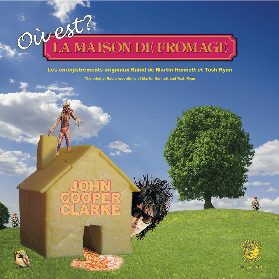 John Cooper Clarke Ou Est Le Maison De Fromage (ORANGE VINYL)