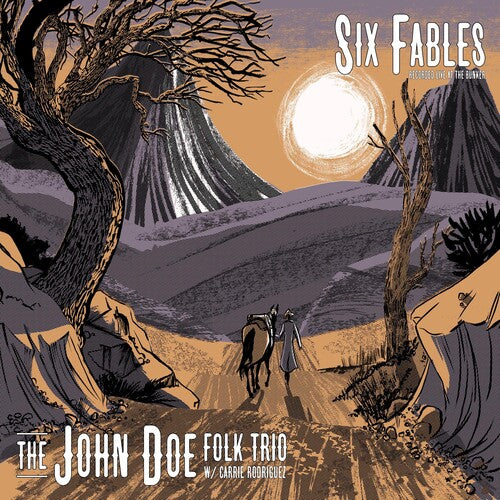 John Doe SIX FABLES RECORDED LIVE AT THE BUNKER - Record Album - Vinyl LP
