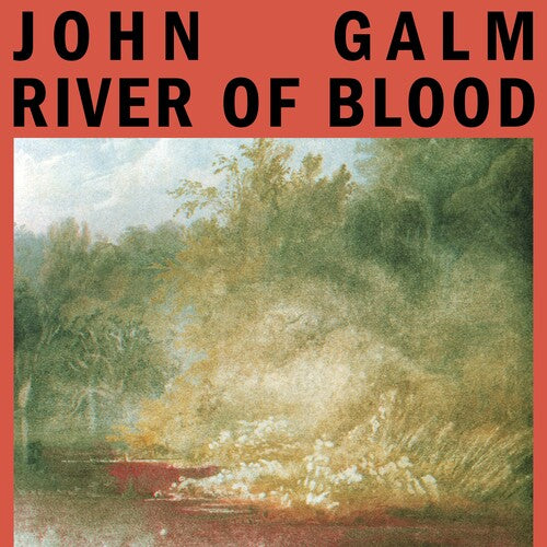 John Galm River of Blood - Red - Record Album - Vinyl LP