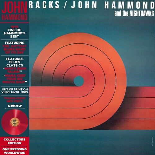John Hammond & the Nighthawks Hot Tracks - Red - Record Album - Vinyl LP
