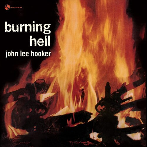 John Lee Hooker Burning Hell - Record Album - Vinyl LP