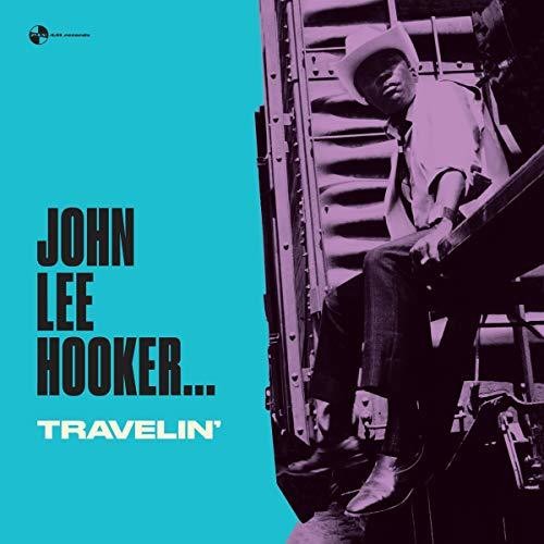 John Lee Hooker Travelin - Record Album - Vinyl LP