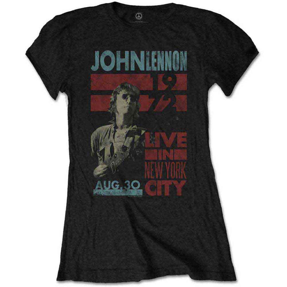 John Lennon Live in NYC Black