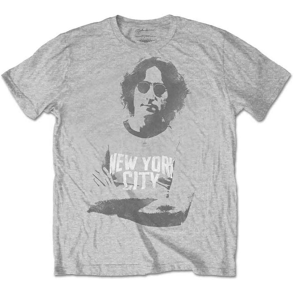 John Lennon NYC Grey