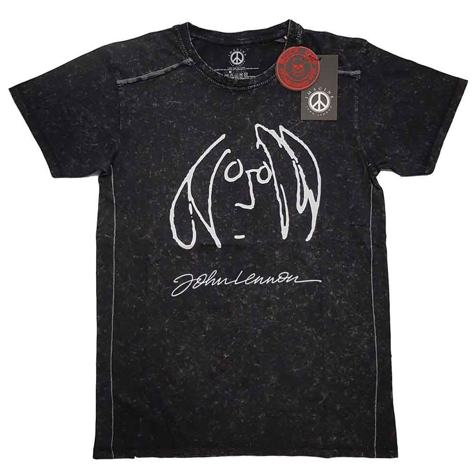John Lennon Self Portrait Black