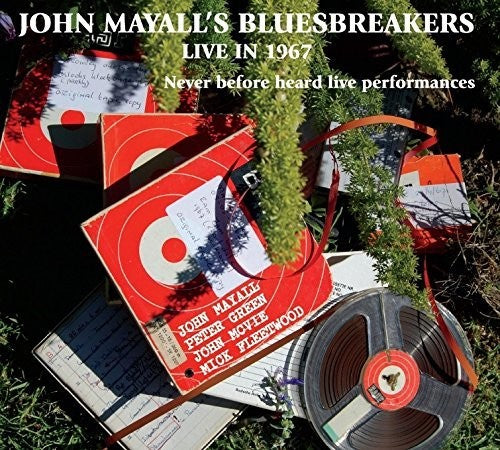 John Mayall & The Bluesbreakers John Mayall's Bluesbreakers Live in 1967 Featuring Peter Green - Record Album - Vinyl LP