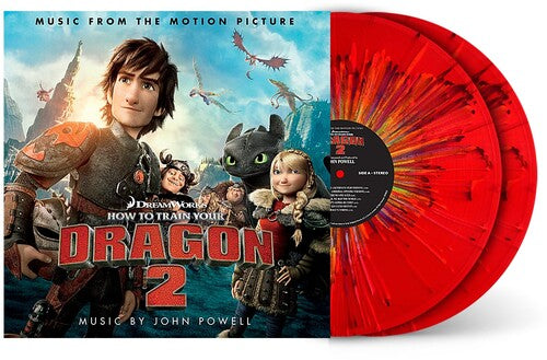 John Powell How To Train Your Dragon 2 (Original Soundtrack) (RSD Exclusive, Splatter Colored Vinyl) (2 Lp's)