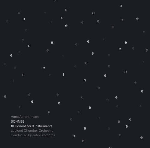 John Storgards Schnee - CD Album