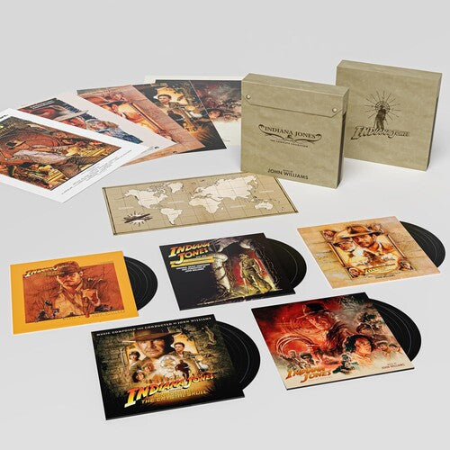 John Williams Indiana Jones: The Complete Collection - 10-Disc Record Album - Vinyl LP
