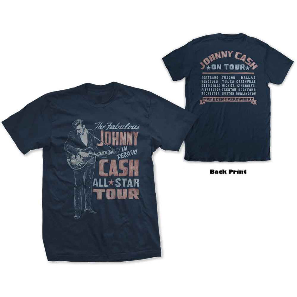 Johnny Cash All Star Tour Blue