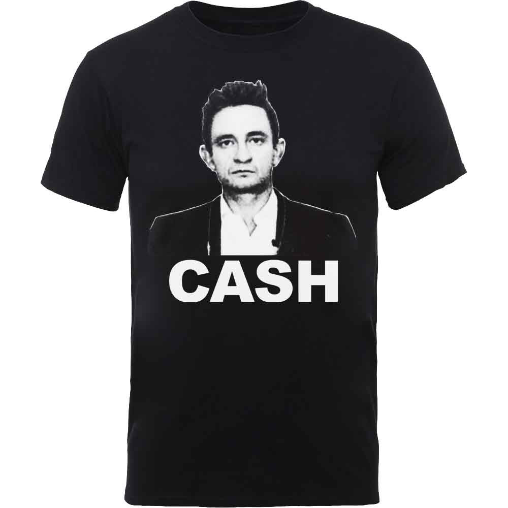 Johnny Cash Straight Stare Black