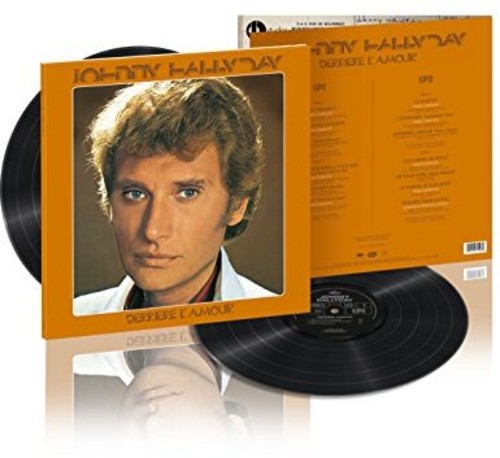 Johnny Hallyday Derriere L'Amour - Double Record Album - Vinyl LP