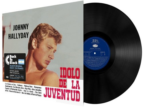 Johnny Hallyday El Idolo De La Juventud - Record Album - Vinyl LP